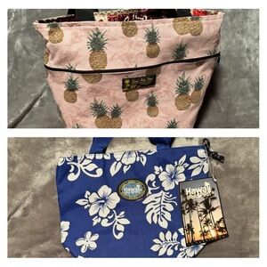 2 Beach Bags for 1, Hawaiian Style